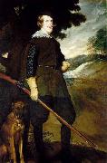 unknow artist King Philip IV as a Huntsman France oil painting artist